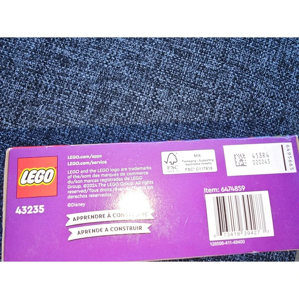 LEGO Disney Princess Ariel's Music Stage 43235 Building Toy Set 60 Pieces New